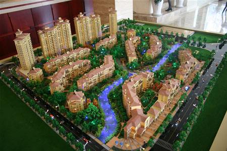 广州规划沙盘模型